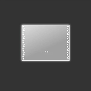Mosmile Elegant Home Rectangle Defogging Wall LED Bathroom Mirror